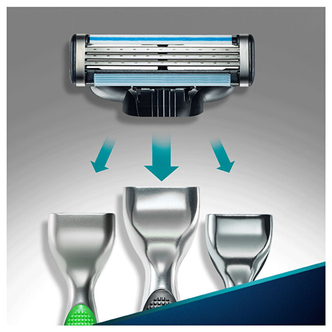 Gillette Mach3 Reg shaver + 12 heads skustuvas