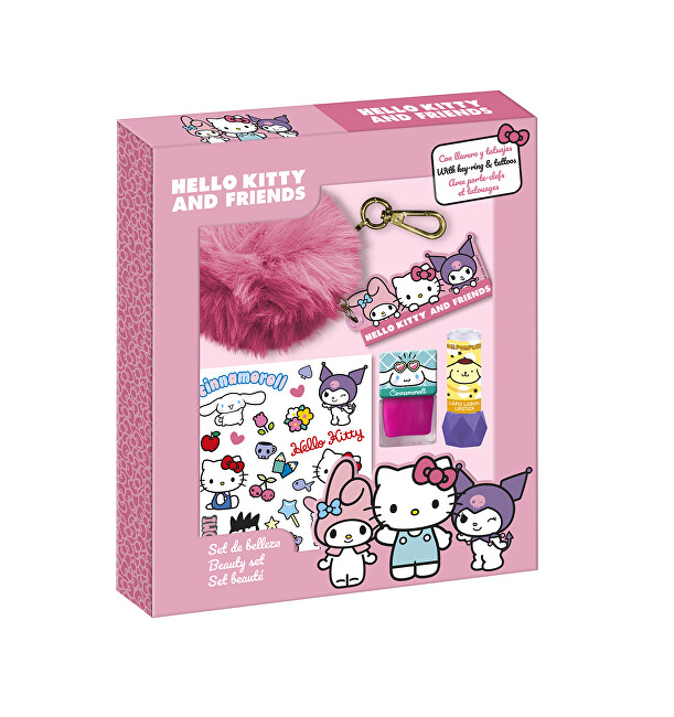 EP Line Hello Kitty makeup and accessories gift set lūpdažis