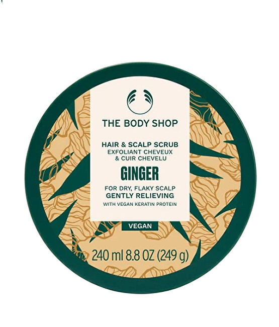 The Body Shop Hair peeling Ginger Hair & Scalp Scrub 240 ml 240ml Moterims