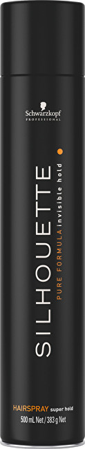 Schwarzkopf Professional Super Strong Hair Spray Silhouette ( Hair spray Super Hold) 300ml Moterims