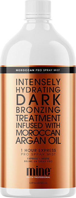 MineTan Self-tanning spray liquid Moroccan Pro Spray Mist 1000 ml 1000ml Moterims