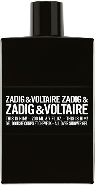 Zadig & Voltaire NIŠINIAI This Is Him - sprchový gel 200ml dušo želė