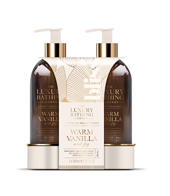 The Luxury Bathing Company Vanilla gift set 2 pcs Moterims