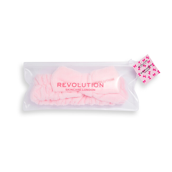Revolution Skincare Cosmetic headband Pretty Pink Bow plaukų formavimo prietaisas
