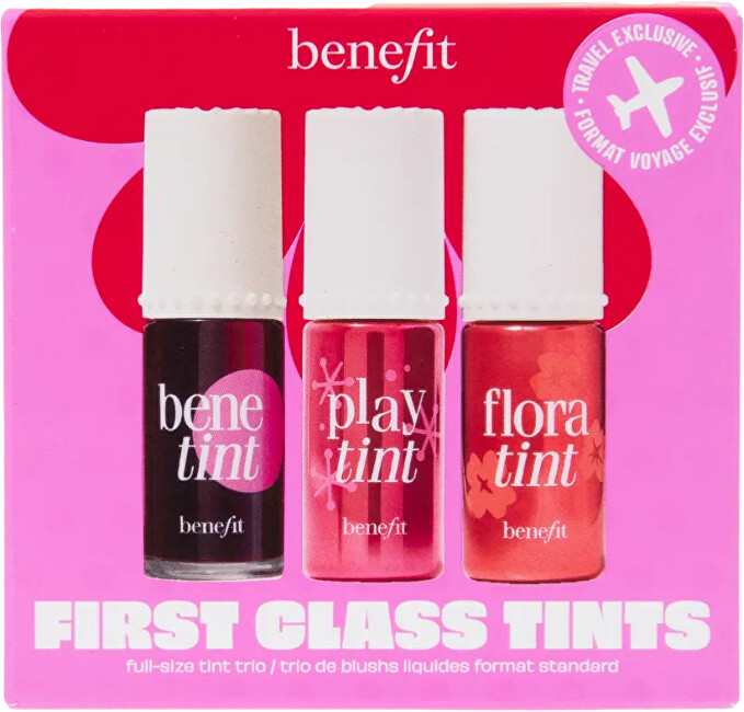 Benefit First Class Tints Liquid Lip and Cheek Color Gift Set Moterims