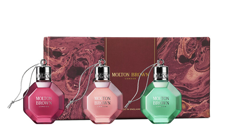 Molton Brown Festive Bauble Gift Set shower gels Moterims