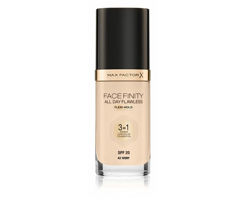 Max Factor Long-lasting makeup Facefinity 3 in 1 (All Day Flawless) 30 ml 35 Pearl Beige makiažo pagrindas