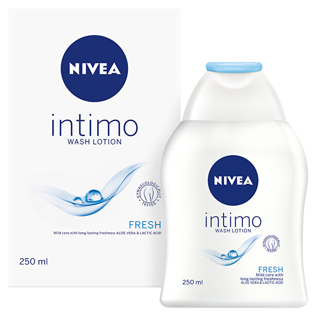 Nivea Emulsion Intimate Intimo Fresh 250 ml 250ml Intymios higienos priemonė
