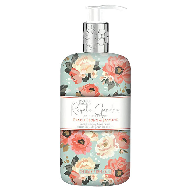 Baylis & Harding Liquid hand soap Peach, peony and jasmine (Hand Wash) 500 ml 500ml Moterims