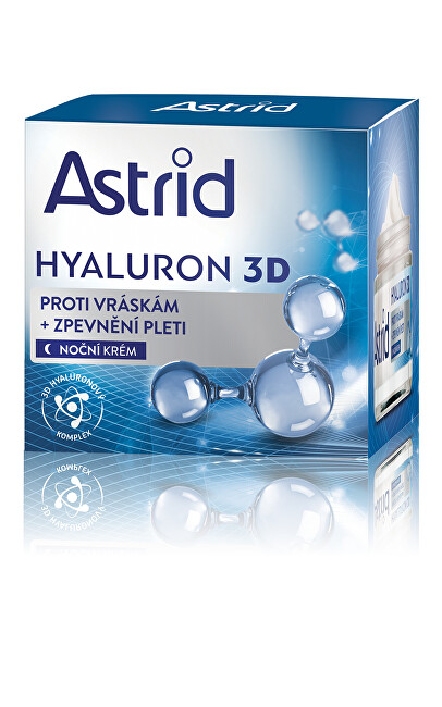 Astrid Anti-Wrinkle Strengthening Night Cream Hyaluron 3D 50 ml 50ml Moterims