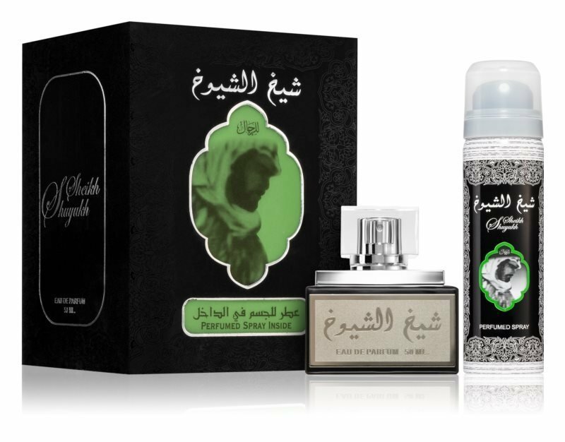 Lattafa Sheikh Al Shuyukh Black - EDP 50 ml + deodorant ve spreji 50 ml 50ml Sheikh Al Shuyukh Black - EDP 50 ml + deodorant ve spreji 50 ml Unisex Rinkinys