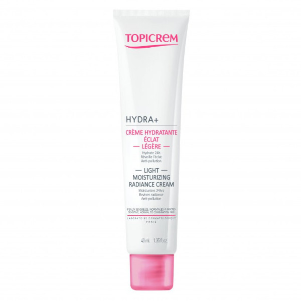 Topicrem Hydrating light skin cream for sensitive, normal to combination skin HYDRA+ ( Light Moisturizing Rad 40ml Moterims