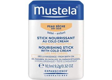Mustela Nourishing and moisturizing lipstick and face ( Nourish Stick with Cold Cream ) 9.2 g Vaikams