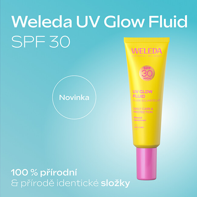 Weleda Protective fluid SPF 30 UV Glow Fluid 30 ml 30ml Moterims