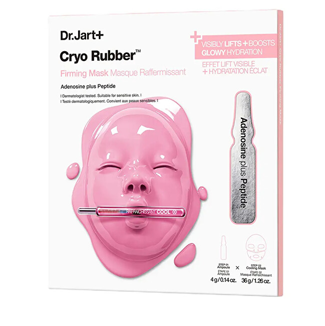 Dr.jart+ Firming face mask Cryo Rubber Firming Mask Veido priežiūra nuo senėjimo Moterims