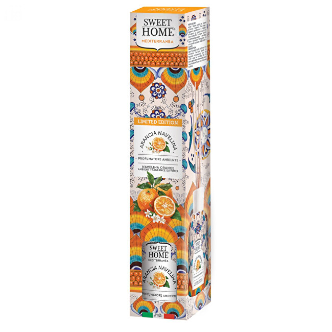 Sweet Home Collection Aroma diffuser Navelina Orange 100 ml 100ml Kvapas namams su lazdelėmis