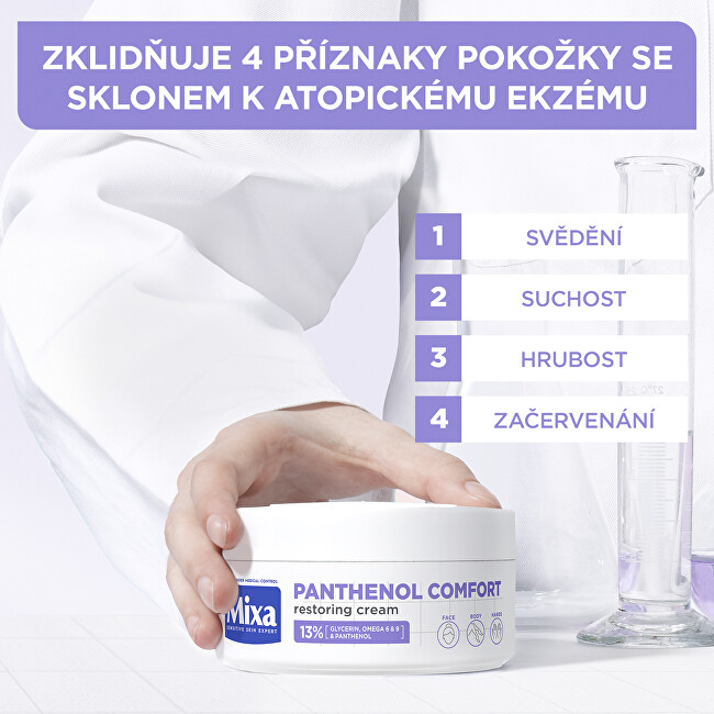 Mixa Restoring body care for atopy-prone skin Panthenol Comfort (Restoring Cream) 150 ml 150ml Moterims