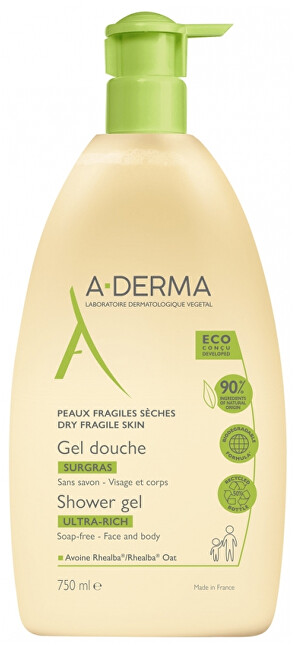 A-Derma Sprchový gel (Ultra-Rich Shower Gel) 750 ml 750ml Unisex