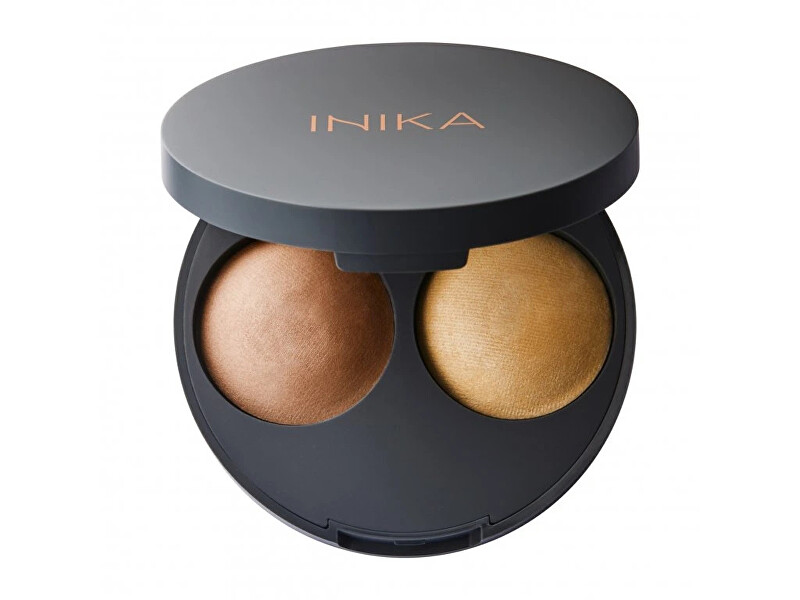 INIKA Organic Natural Baked Contour Duo (Baked Contour Duo) 5 g Teak Moterims