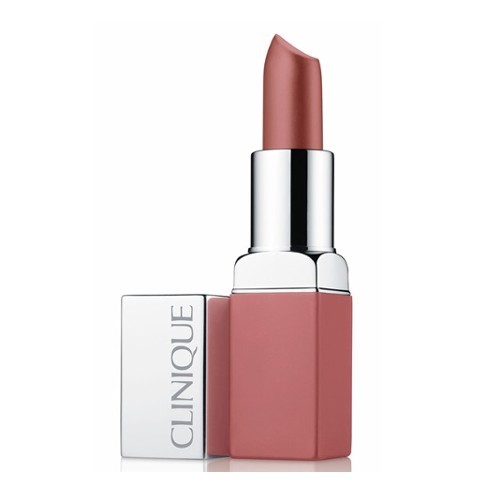 Clinique Hydrating Lipstick with Matting Effect + Base (Pop Matte Lip Color + Primer) 3.9 g 07 Pow Pop Moterims