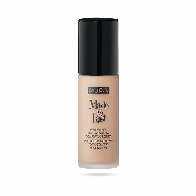 PUPA Milano Long-lasting liquid make-up SPF 10 Made To Last ( Total Comfort Foundation) 30 ml 060 Golden Beige Moterims
