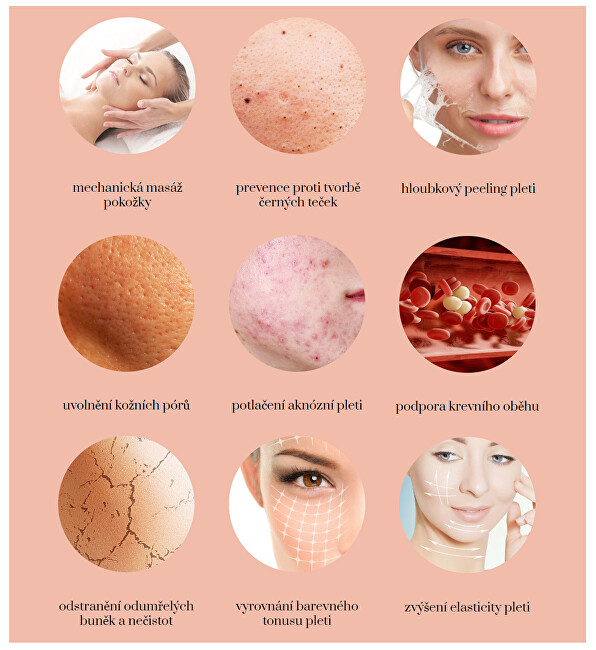 BeautyRelax Cosmetic device for skin abrasion Peelmax makiažo valiklis