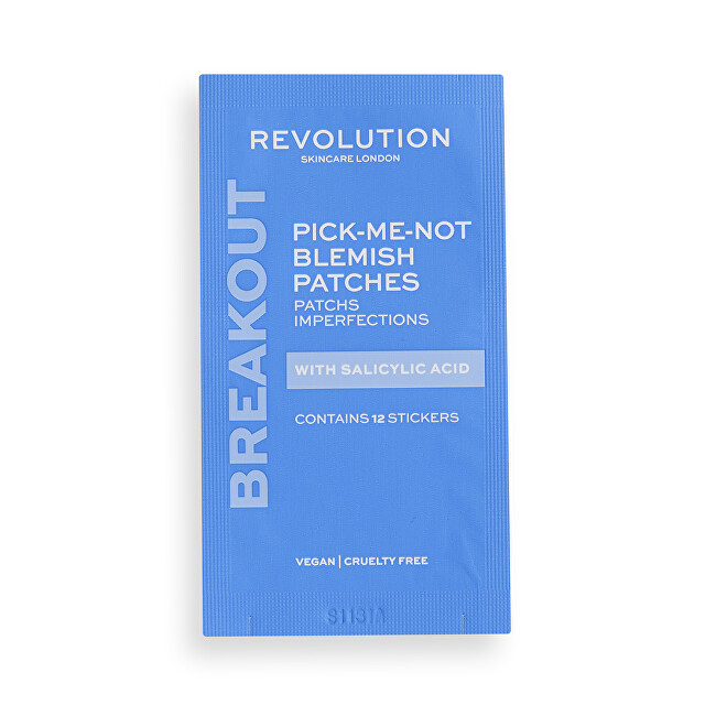 Revolution Skincare Pick-Me-Not Blemish Patches (Contains Stickers) 60 pcs Moterims