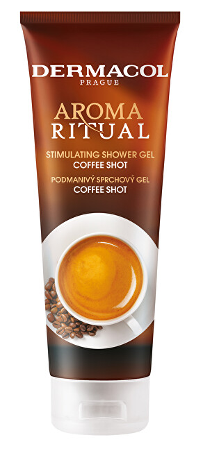 Dermacol Captivating shower gel Aroma Ritual Coffee Shot (Stimulating Shower Gel) 250 ml 250ml Moterims