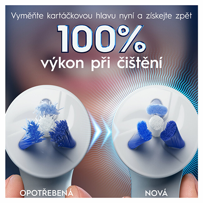 Oral B Replacement brush heads iO Interdental Clean 2 pcs dantų &scaron;epetėlis