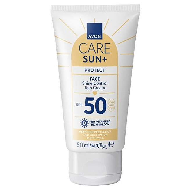 Avon Mattifying sunscreen SPF 50 Shine Control Sun Cream 50 ml 50ml Moterims