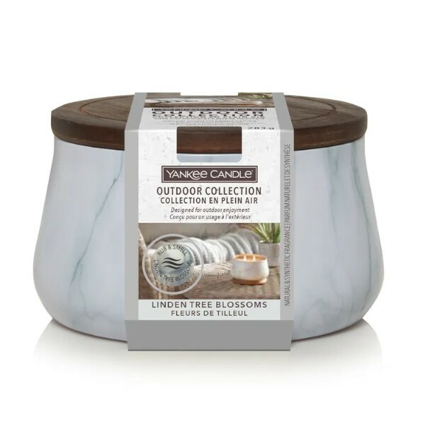 Yankee Candle Outdoor scented candle Outdoor Linden Tree Blossoms 283 g Kvepalai Unisex