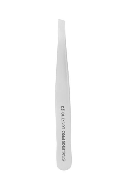 STALEKS Expert 10 Type 3 Wide Beveled Tip Eyebrow Tweezers (Eyebrow Tweezers) antakių kosmetika