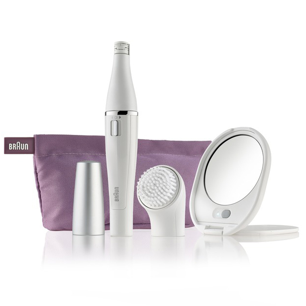 Braun Face epilator with Face 830 cleansing brush depiliavimo prietaisas