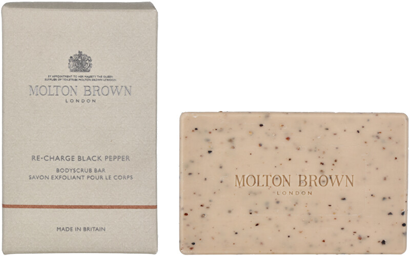 Molton Brown RE-CHARGE BLACK PEPPER barra di sapone esfoliante 250 gr Moterims