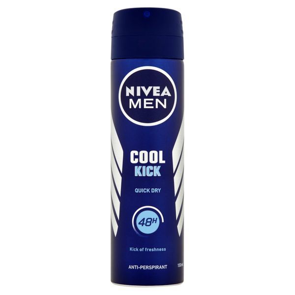 Nivea Antiperspirant Spray for Men Cool Kick 150 ml 150ml Vyrams