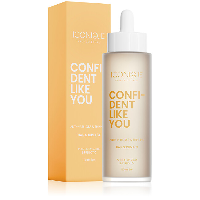 ICONIQUE Professional Anti-Hair Loss & Thinning Hair Serum Confident Like You 100 ml 100ml atstatomoji plaukų priežiūros priemonė