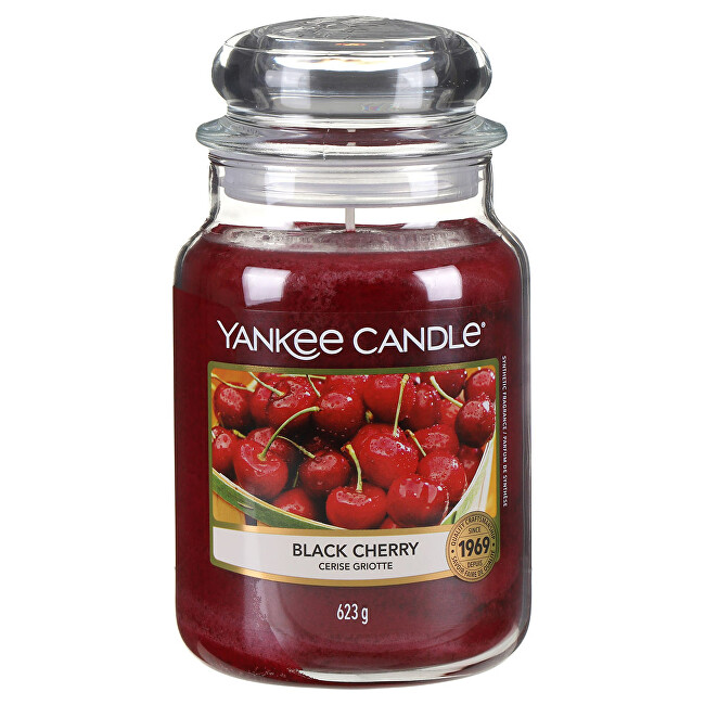 Yankee Candle Aromatic Candle Classic large Black Cherry 623 g Unisex