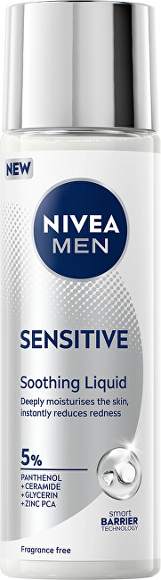 Nivea Men Sensitive Soothing Liquid 100 ml 100ml vietinės priežiūros priemonė