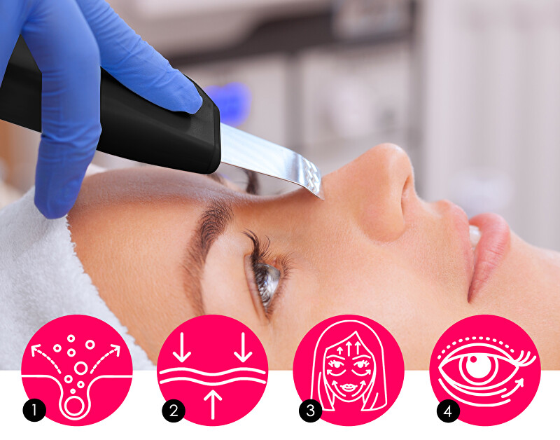 BeautyRelax Ultrasonic spatula Peel & Lift Premium BR-1540 kosmetinis prietaisas