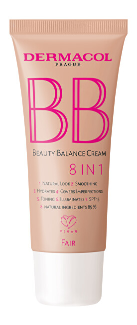 Dermacol BB cream (Beauty Balance Cream) 30 ml Shell 30ml BB kremas