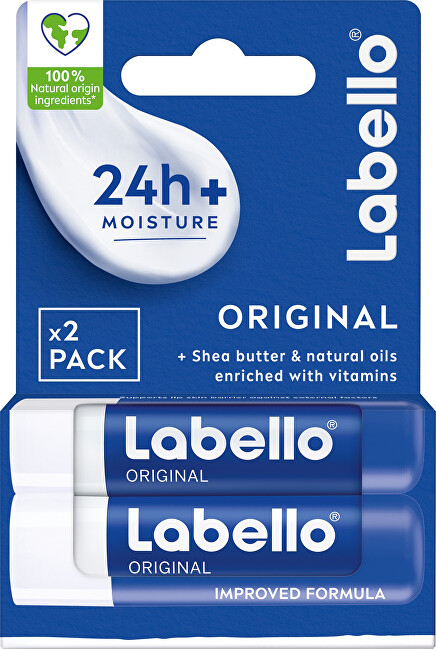 Labello Original Duo Lip Balm 2 x 4.8 g Unisex
