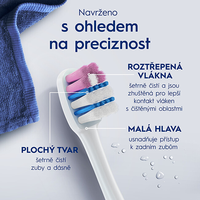 Oral B Pro-Sensitive Soft Toothbrush 2 pcs dantų &scaron;epetėlis