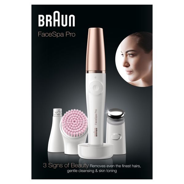 Braun FaceSpa Pro 912 3-in-1 Epilator depiliavimo prietaisas