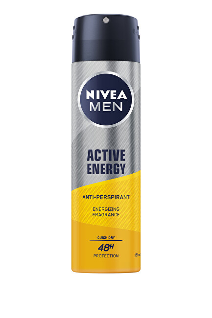 Nivea Antiperspirant in Men Active Energy (Anti-perspirant) 150 ml 150ml dezodorantas