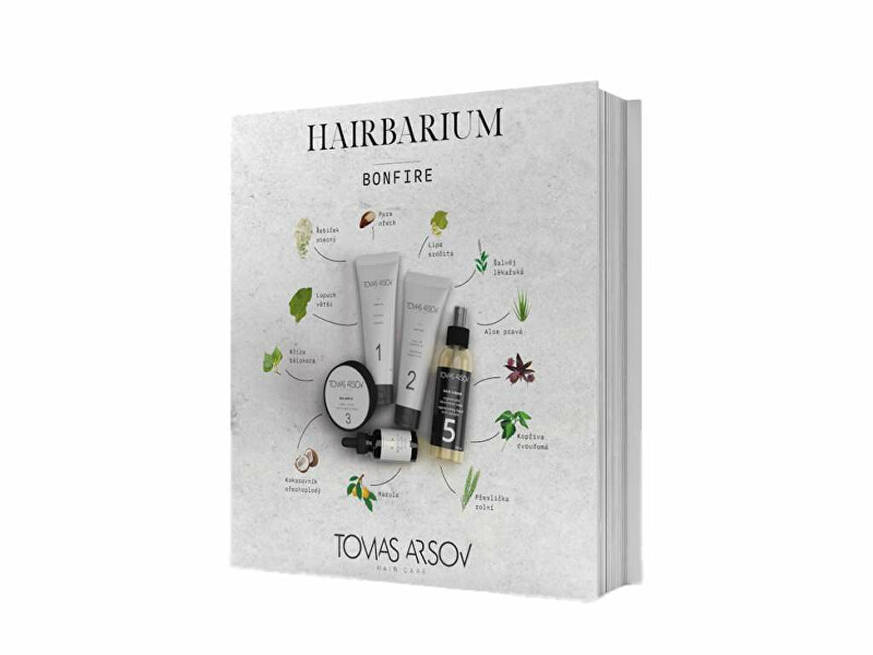 Tomas Arsov Hair barium Bonfire gift set plaukų balzamas