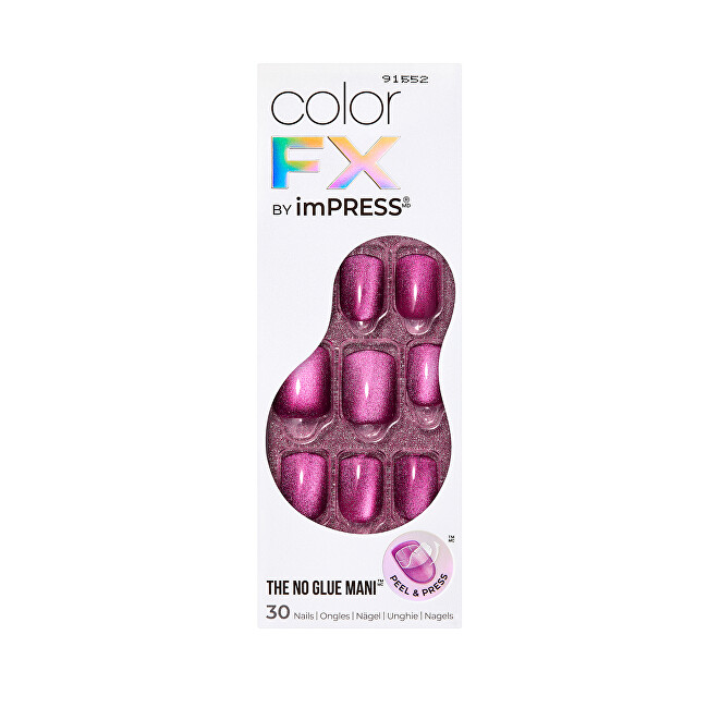 Kiss Glue-on nails ImPRESS Color FX - Levels 30 pcs Moterims