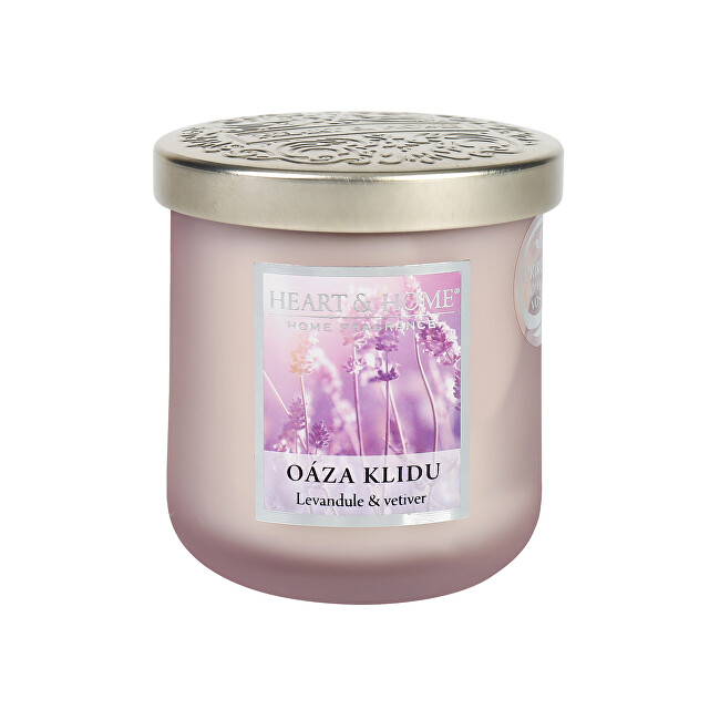 Albi Scented candle medium Oasis of calm 115 g kvepianti žvakė