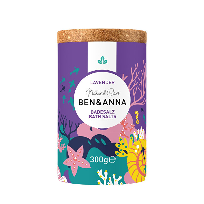 BEN & ANNA Lavender Bath Salts 300 g Moterims