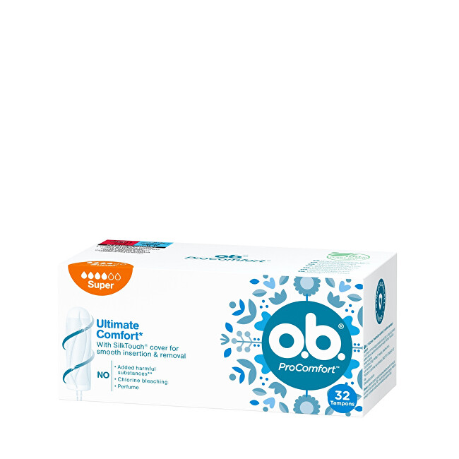 o.b. Super tampons ProComfort 16 pcs Intymios higienos priemonė