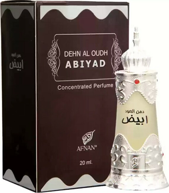 Afnan Dehn Al Oudh Abiyad - koncentrovaný parfémovaný olej 20ml Unisex